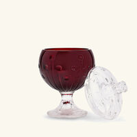 mario cioni c baba footed candy box red