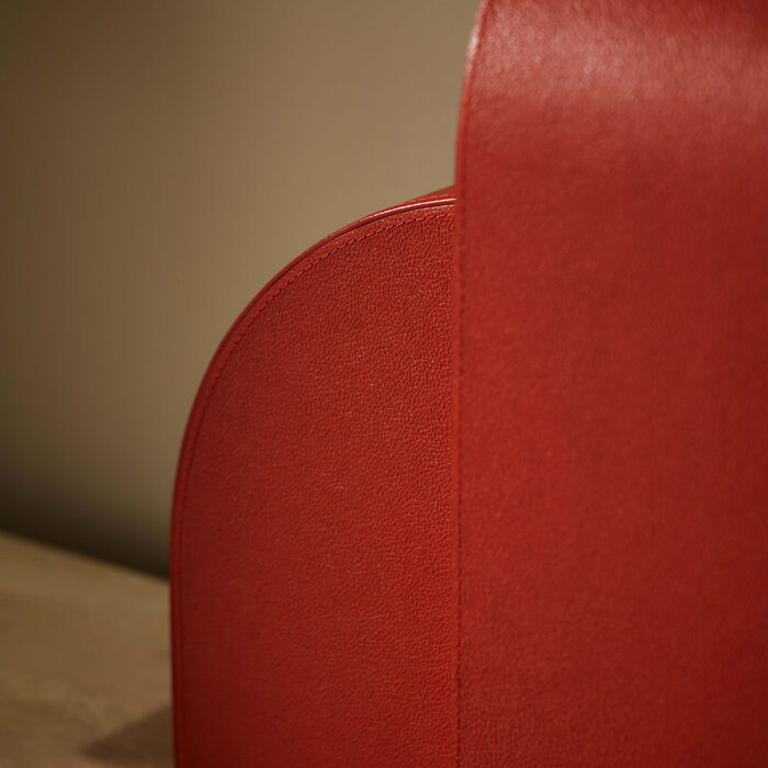assouline cubist left bookend red