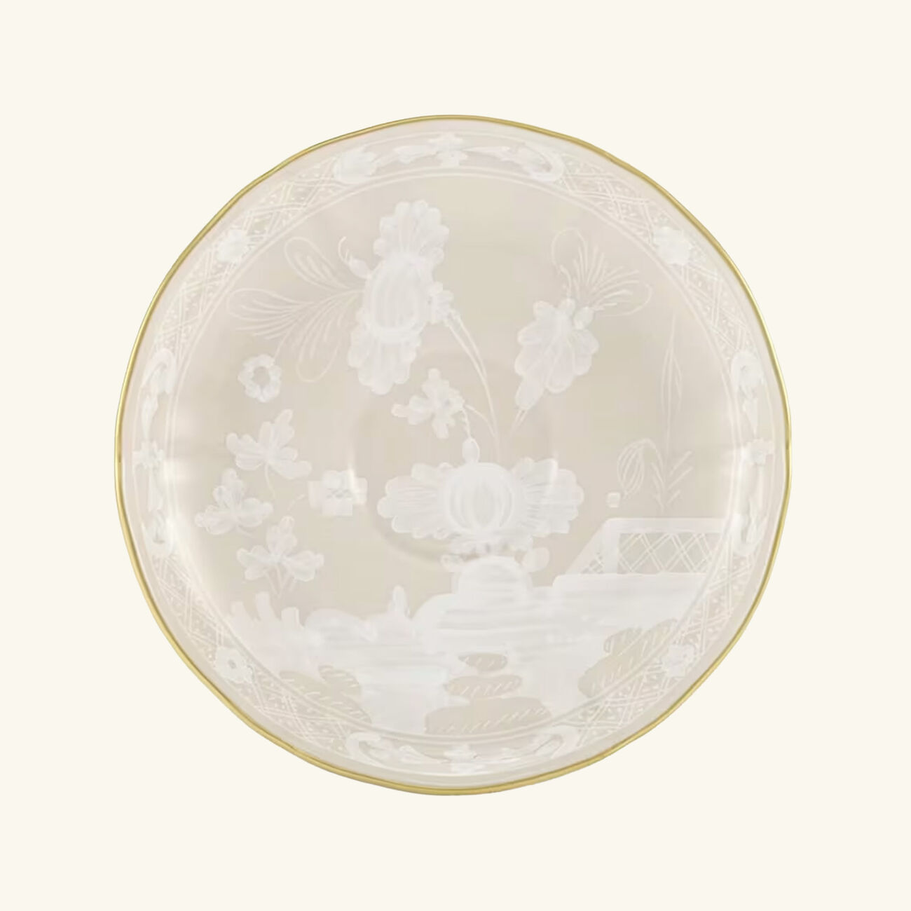 Oriente Italiano Mergina Espresso Saucer Beige ginori 1761 oriente italiano mergina espresso saucer beige