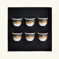 versace i love baroque arabic coffee cup black set of 6