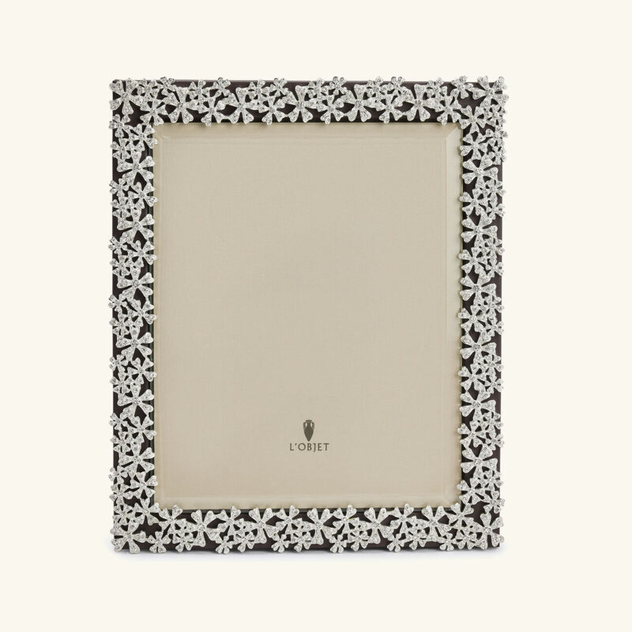 l objet garland picture frame silver 20x25cm