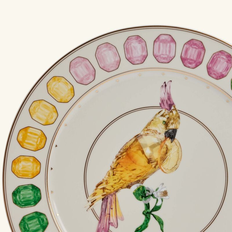 Idyllia Service Plate Round Cockatoo 33 cm rosenthal idyllia service plate round cockatoo 33 cm