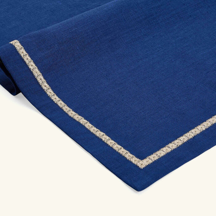 catherine denoual rosely napkin blue set of 6
