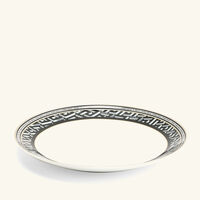 versace la greca signature dessert plate round white 20cm