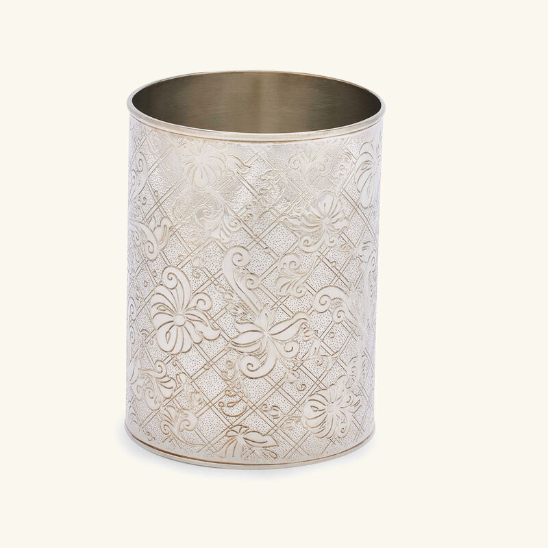 christofle jardin d eden pencil cup silver plated