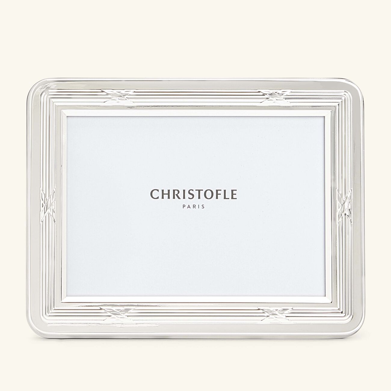 christofle rubans picture frame silver plated 8x13cm