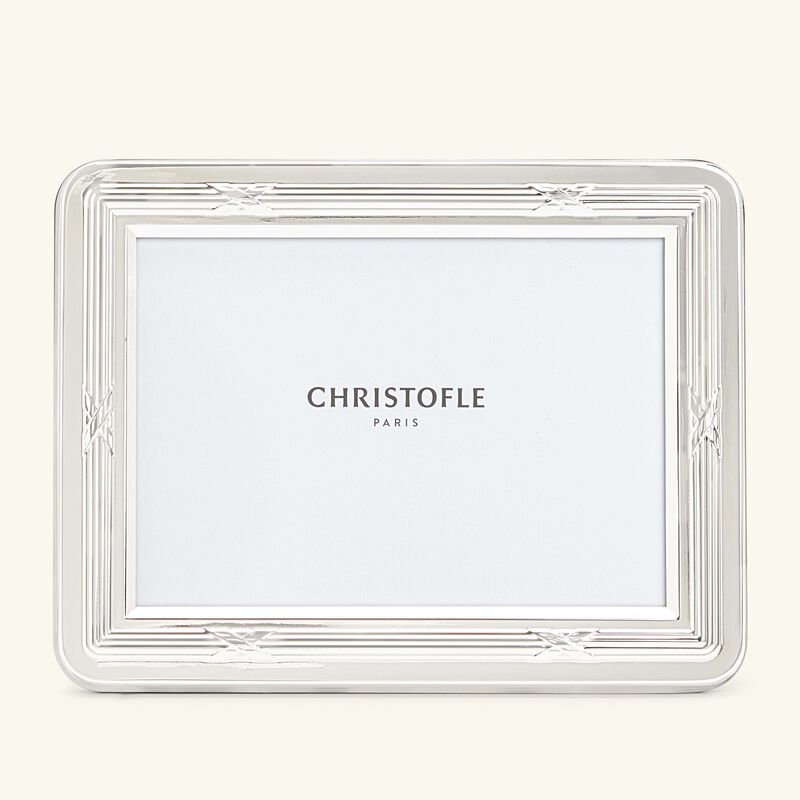 christofle rubans picture frame silver plated 8x13cm