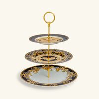 versace prestige gala tea set black