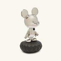 lladro mickey mouse figurine medium silver
