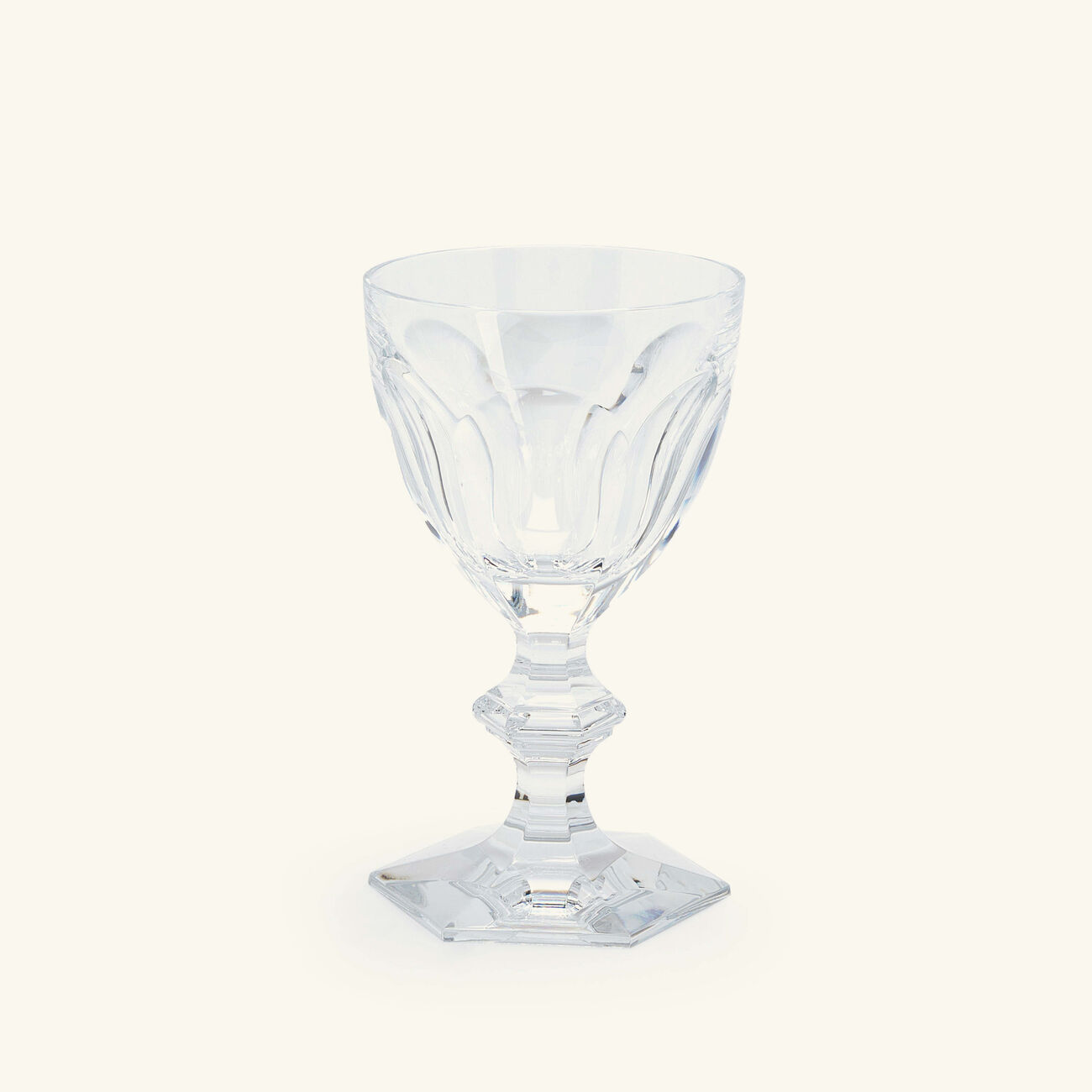 baccarat harcourt 1841 drinking glass clear