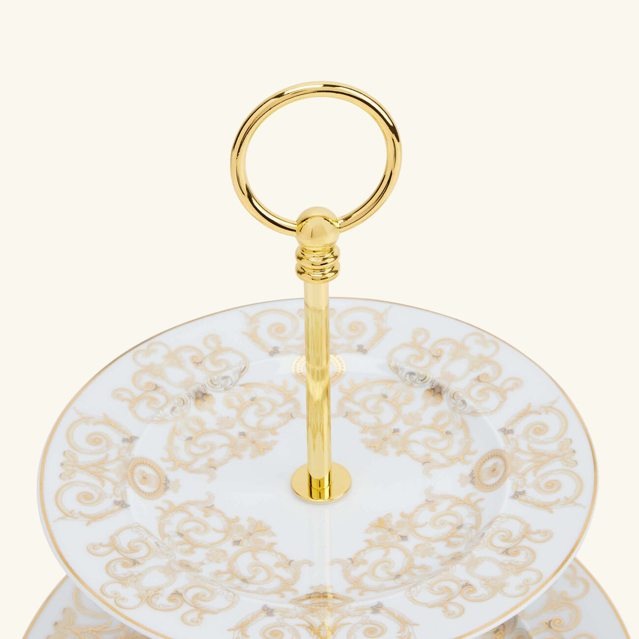 versace medusa gala etagere cake stand white