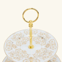 versace medusa gala etagere cake stand white