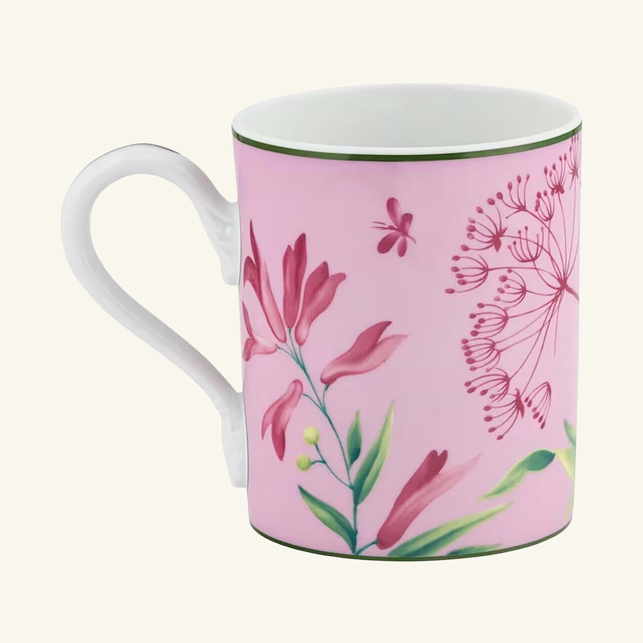 Florenza Malva Impero Mug Pink ginori 1748 florenza malva impero mug pink