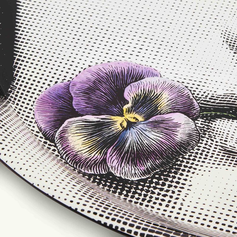 fornasetti tema e variazioni no 137 tray round extra large