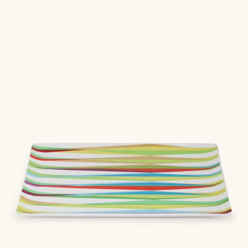 برناردو طبق الضيافة ماركو مينكاتشي مستطيل أخضر 22 سم