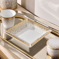 Souffle D'OR Serving Tray Medium Gold haviland souffle d or serving tray medium gold