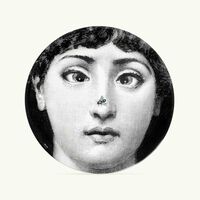 fornasetti tema e variazioni no 363 tray round extra large