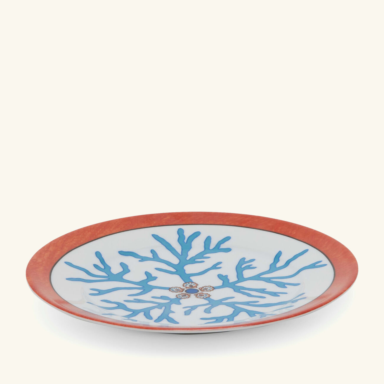 pinto paris lagon dessert plate round blue 21cm