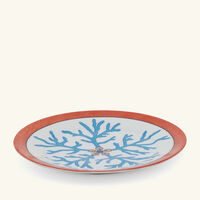 pinto paris lagon dessert plate round blue 21cm