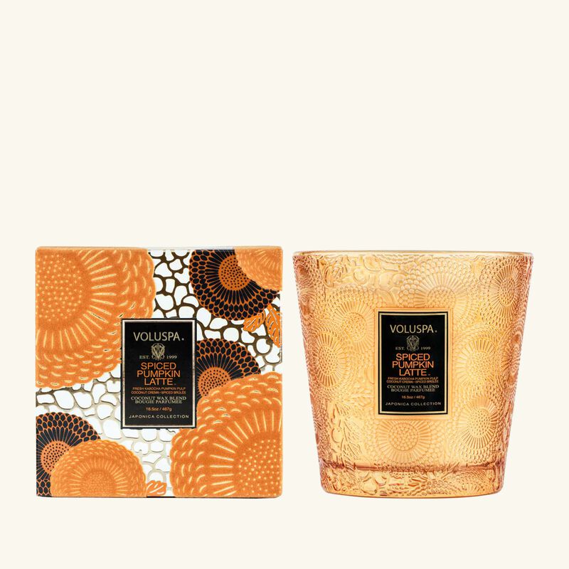 voluspa spiced pumpkin candle