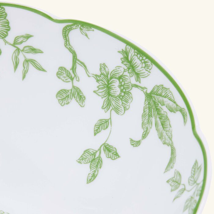 bernardaud albertine cereal bowl green 16cm