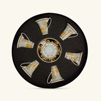 versace prestige gala tea set black