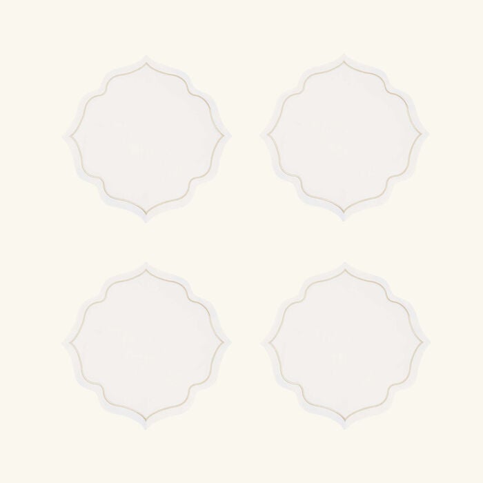 catherine denoual arabesque placemat gold set of 6