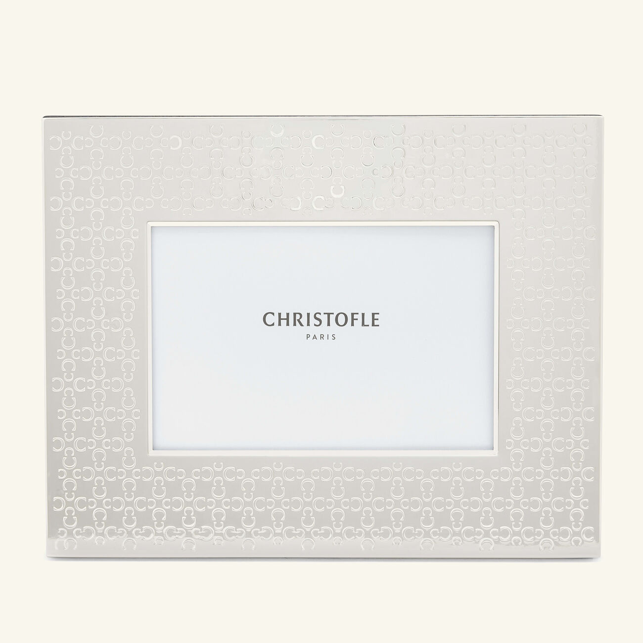 christofle iconik picture frame silver plated 13x18cm