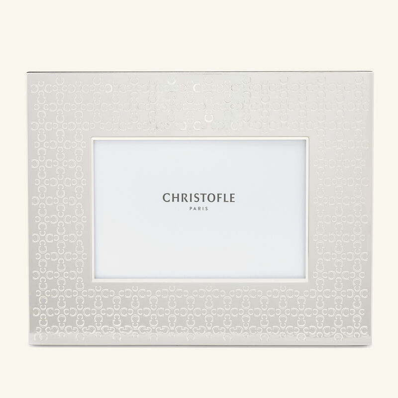 christofle iconik picture frame silver plated 13x18cm
