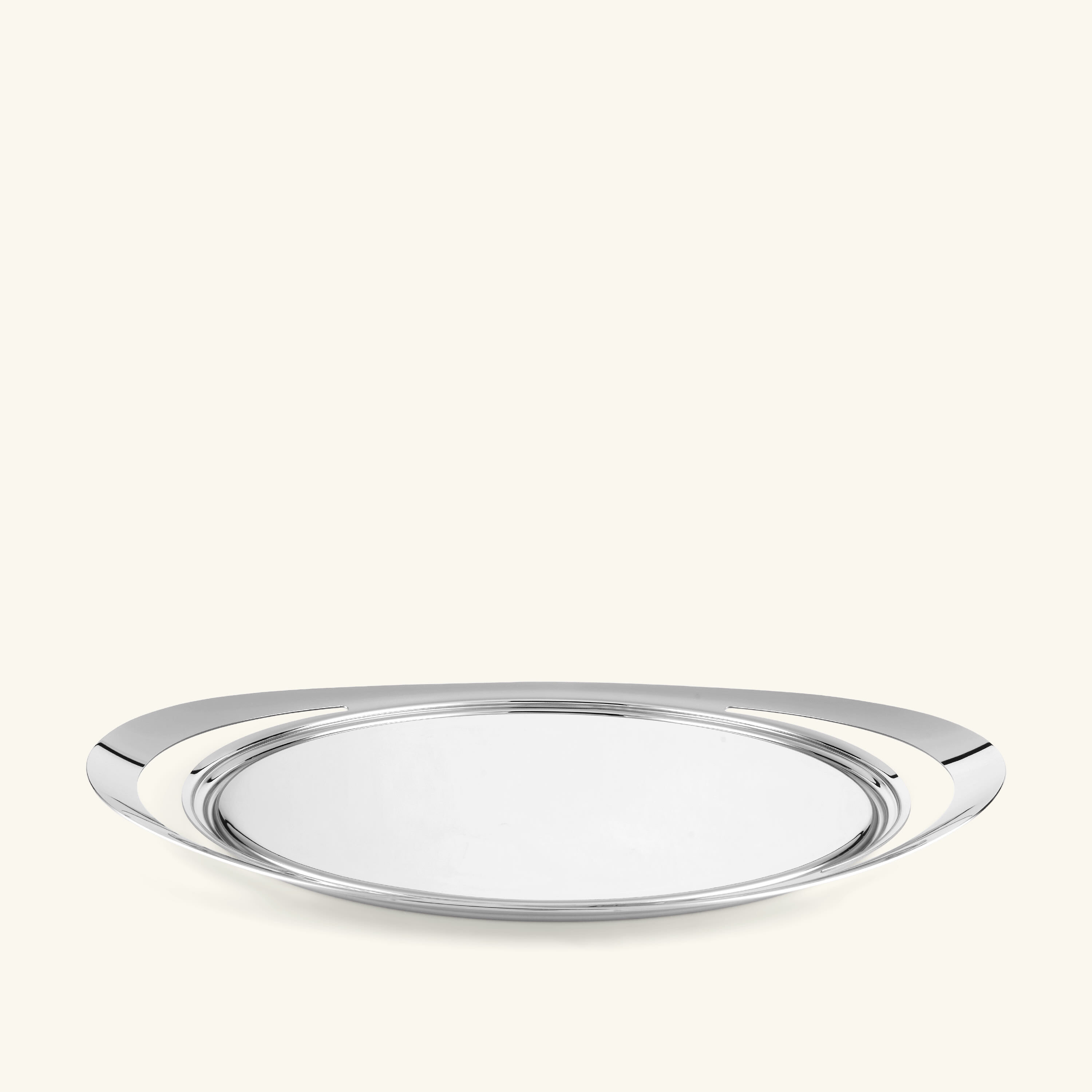 Georg Jensen Cobra Serving Tray Oval Clear | Tanagra Qatar