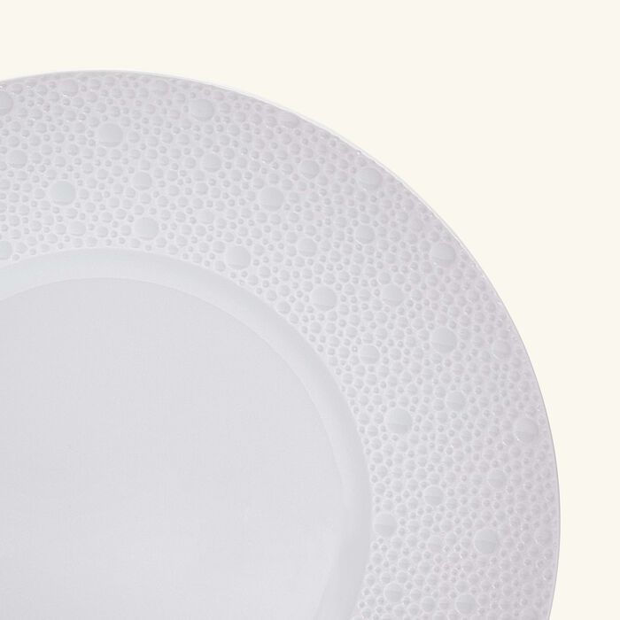 Ecume Salad Plate Round White 21cm bernardaud ecume salad plate round white 21cm