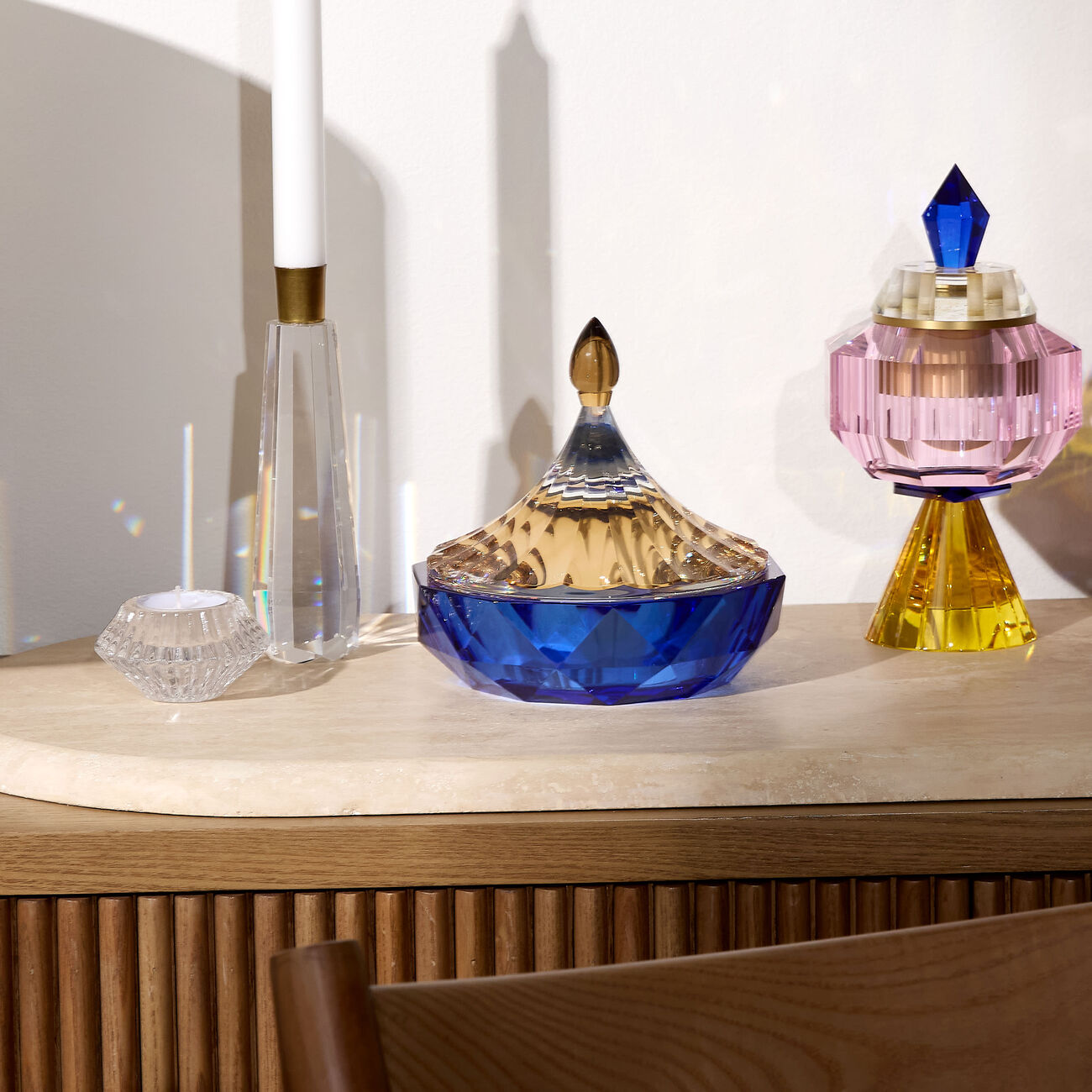 reflections copenhagen kinz trinket centerpiece multicolor