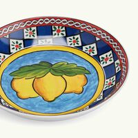 dolce gabbana casa carretto soup plate round 20cm set of 2