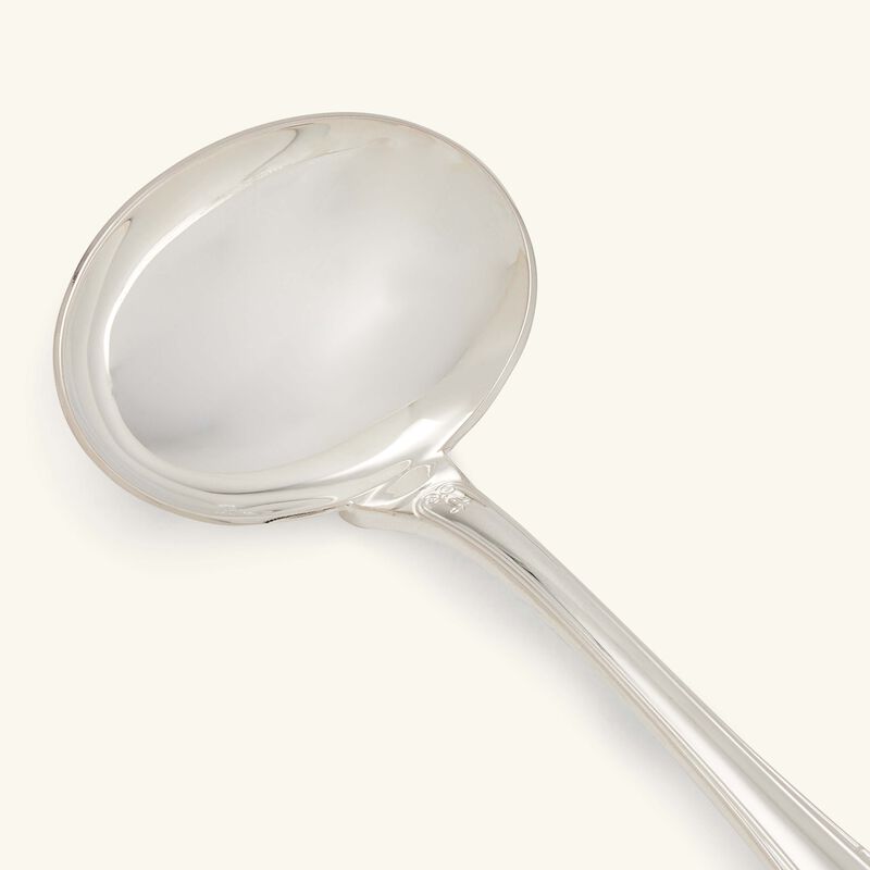 مغرفة مالميزون للصلصات باللون الفضي large