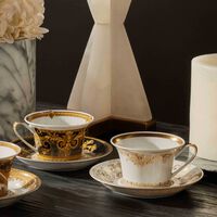 versace prestige gala tea set black