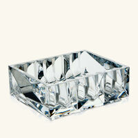 baccarat louxor tray rectangular clear