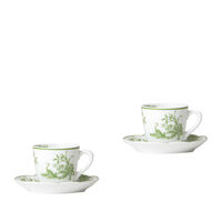 Albertine Set of 2 Espresso Cups and Saucers, small