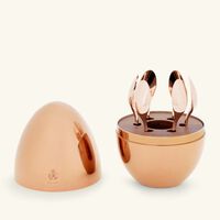 christofle exclusive mood espresso 6 piece red limited edition
