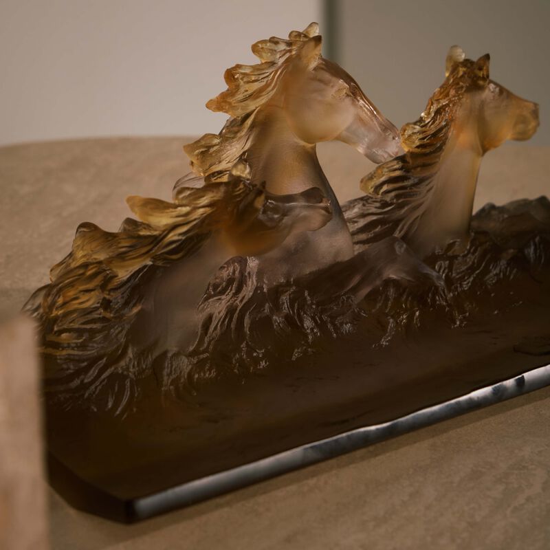 Cavalcade Pencil Tray Brown daum cavalcade pencil tray brown