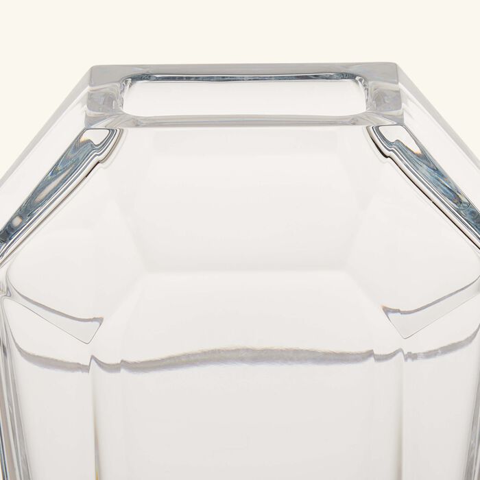 Octogone Bud Vase Small Clear baccarat octogone bud vase small clear