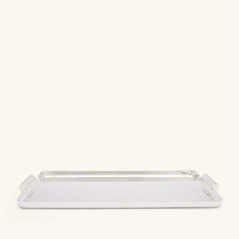 ralph lauren home montgomery serving tray rectangular extra large silver
