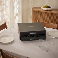 كريستوفل طقم الفضيات بيرلز من الستانلس ستيل مؤلف من 110 قطع