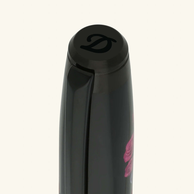 Line D Eternity Memento Mori Rollerball Pen Black st dupont line d eternity memento mori rollerball pen black