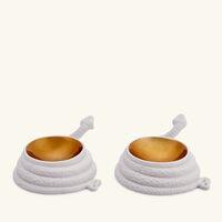 Eden Salt & Pepper Shakers White jonathan adler eden salt pepper shakers white