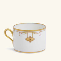 Volière Tea Cup Gold ginori 1735 voli re tea cup gold