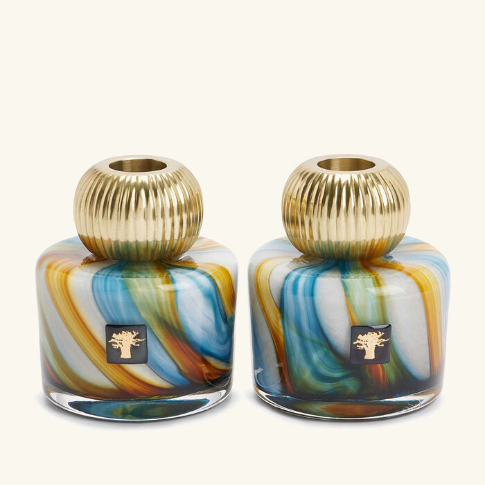 baobab collection nirvana holy candle set of 2