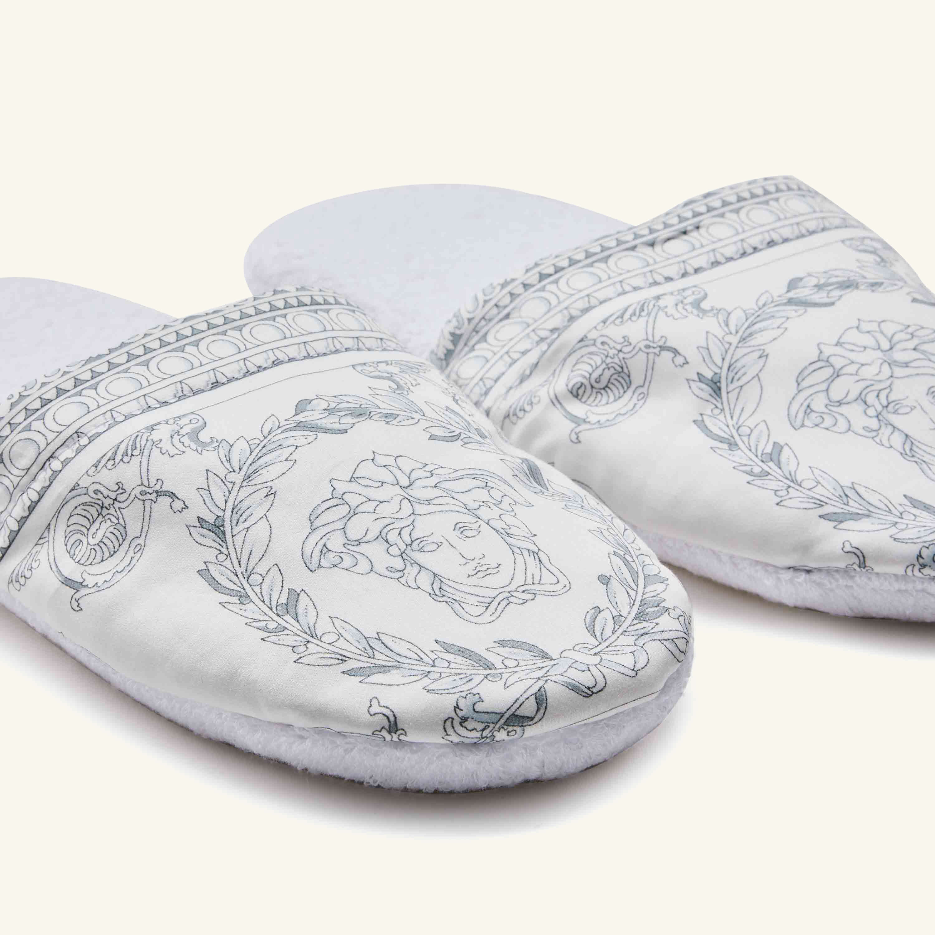 Versace I Love Baroque Slippers Extra Large Tanagra Qatar