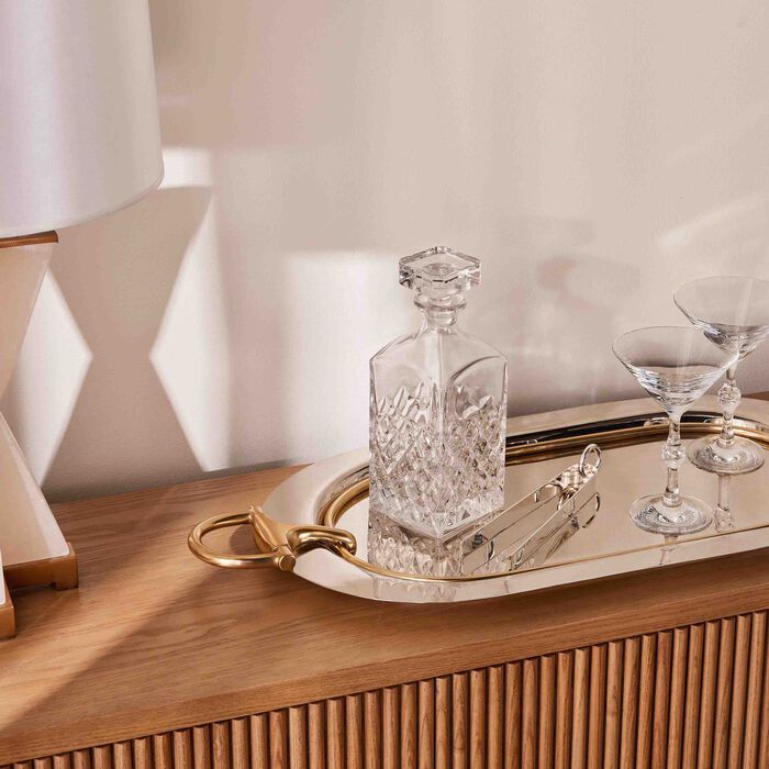 christofle vertigo ice tongs silver