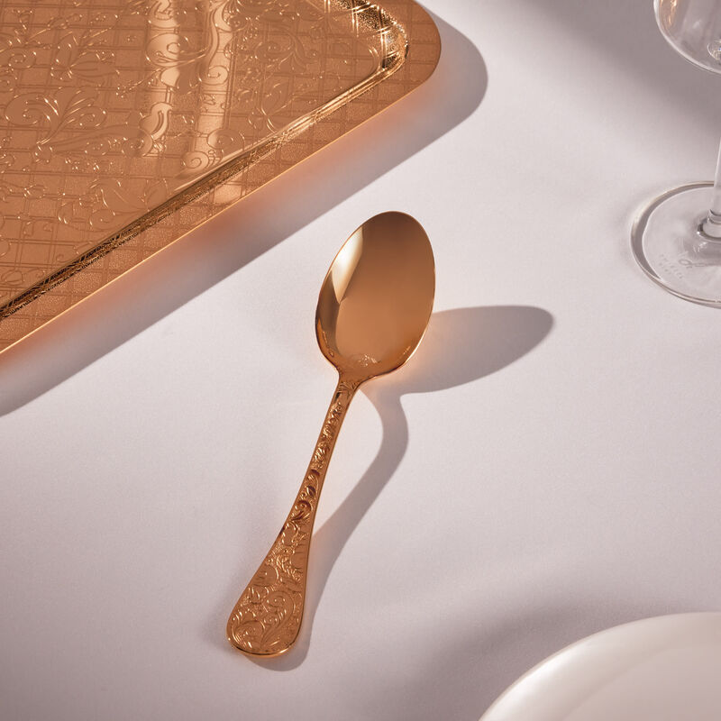 christofle jardin d eden table spoon gold