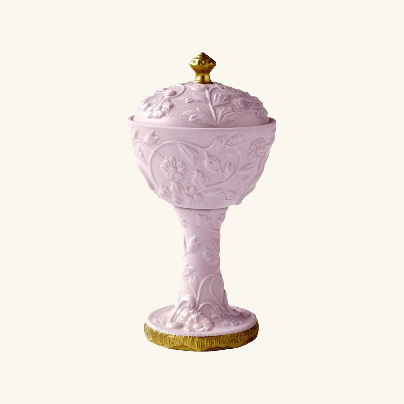 villari taormina incense burner pink